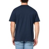 image:imageKARL LAGERFELD Mens Crewneck Short Sleeve Scribbled Armor Graphic Design Relaxed Fit TShirtNavy Blazer