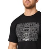 image:imageKARL LAGERFELD Mens Crewneck Short Sleeve Tonal Logo and Armor Graphic Design Relaxed Fit TShirtBlack