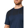 image:imageKARL LAGERFELD Mens Crewneck Short Sleeve Tonal Neckline Logo Design Relaxed Fit TShirtNavy Blazer