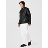 image:imageKARL LAGERFELD Mens Faux Leather Jacket With Stand CollarBlack