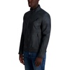 image:imageKARL LAGERFELD Mens Faux Leather Pebble Jacket With Zipper DetailingCharcoal