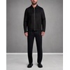 image:imageKARL LAGERFELD Mens Faux Suede Full Zip JacketClassic Zip Black