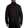 image:imageKARL LAGERFELD Mens Faux Suede Full Zip JacketClassic Zip Black