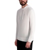 image:imageKARL LAGERFELD Mens Hooded Drawstring Karl Graphic SweatshirtWhite