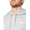 image:imageKARL LAGERFELD Mens Hooded Kangaroo Pocket Karl Logo SweatshirtLight Grey