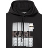 image:imageKARL LAGERFELD Mens Hooded Long Sleeve Karl Logo Graphic Design SweatshirtBlack