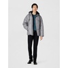 image:imageKARL LAGERFELD Mens Hooded Puffer Jacket With Zip PocketsGrey