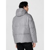 image:imageKARL LAGERFELD Mens Hooded Puffer Jacket With Zip PocketsGrey