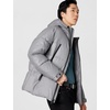 image:imageKARL LAGERFELD Mens Hooded Puffer Jacket With Zip PocketsGrey