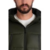 image:imageKARL LAGERFELD Mens Hooded Puffer Jacket With Zip PocketsOlive