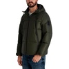 image:imageKARL LAGERFELD Mens Hooded Puffer Jacket With Zip PocketsOlive