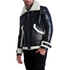 image:imageKARL LAGERFELD Mens Karl Lagerfeld Paris Mens Casual Aviator JacketBlackWhite