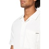 image:imageKARL LAGERFELD Mens Knit Short Sleeve Button Front Woven DressWhite