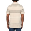 image:imageKARL LAGERFELD Mens Knitted Button Front Collared Short Sleeve ShirtNatural