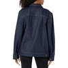 image:imageKARL LAGERFELD Mens Logo Patch Raw Denim JacketBlue