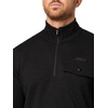 image:imageKARL LAGERFELD Mens Long Sleeve 14 Zip Chest Logo Funnel Collar ShirtBlack