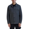 image:imageKARL LAGERFELD Mens Long Sleeve Heathered Shirt JacketGrey
