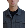 image:imageKARL LAGERFELD Mens Long Sleeve Heathered Shirt JacketGrey