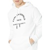 image:imageKARL LAGERFELD Mens Long Sleeve Hooded Karl Logo Regular Fit SweatshirtWhite