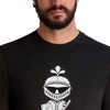 image:imageKARL LAGERFELD Mens Short Sleeve Knight Crewneck Graphic Design TShirtBlack