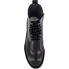 image:imageKARL LAGERFELD Mens Side Zip Combat BootBlack