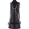 image:imageKARL LAGERFELD Mens Side Zip Combat BootBlack