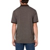 image:imageKARL LAGERFELD Mens Straight Collar Chest Logo Textured Short Sleeve PoloBlack