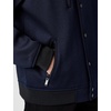 image:imageKARL LAGERFELD Mens Textured Bomber With Zipper PocketsNavy