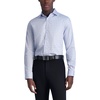 image:imageKARL LAGERFELD Mens Window Pane Dobby Long Sleeve Dress ShirtLight Blue