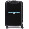 image:imageKARL LAGERFELD Paris Flowers 25 Upright Luggage BlackBlack