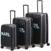 image:imageKARL LAGERFELD Paris Flowers 25 Upright Luggage BlackBlack