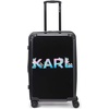 image:imageKARL LAGERFELD Paris Flowers 25 Upright Luggage BlackBlack