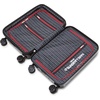 image:imageKARL LAGERFELD Paris Unisex Luggage SuitcaseBlackGreyLargeBlackGrey