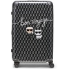 image:imageKARL LAGERFELD Paris Unisex Luggage SuitcaseBlackGreyLargeBlackGrey
