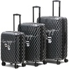 image:imageKARL LAGERFELD Paris Unisex Luggage SuitcaseBlackGreyLargeBlackGrey