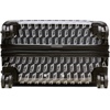 image:imageKARL LAGERFELD Paris Unisex Luggage SuitcaseBlackGreyLargeBlackGrey