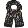 image:imageKARL LAGERFELD Paris Womens Choupette Atelier Oversized Scarf Black One Size