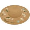 image:imageKARL LAGERFELD Paris Womens Garden Straw Sunhat Natural One Size