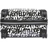 image:imageKARL LAGERFELD Paris Womens Logo Explosion Upright Hardside Suitcase Multi LargeBlackWhite
