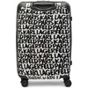 image:imageKARL LAGERFELD Paris Womens Logo Explosion Upright Hardside Suitcase Multi LargeBlackWhite
