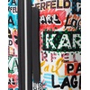 image:imageKARL LAGERFELD Paris Womens Logo Explosion Upright Hardside Suitcase Multi LargeMulti