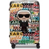 image:imageKARL LAGERFELD Paris Womens Logo Explosion Upright Hardside Suitcase Multi LargeMulti