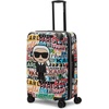 image:imageKARL LAGERFELD Paris Womens Logo Explosion Upright Hardside Suitcase Multi LargeMulti
