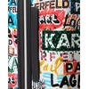 image:imageKARL LAGERFELD Paris Womens Logo Explosion Upright Hardside Suitcase Multi LargeMulti