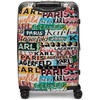 image:imageKARL LAGERFELD Paris Womens Logo Explosion Upright Hardside Suitcase Multi LargeMulti