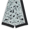 image:imageKARL LAGERFELD Paris Womens Oversized Art Deco Lightweight Scarf Fresh Mint One Size