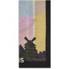image:imageKARL LAGERFELD Paris Womens Skyline Square Scarf with Eyelash Fringe Black One Size