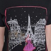 image:imageKARL LAGERFELD Paris Womens Sportswear Logo TShirt Black Large