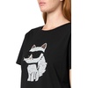 image:imageKARL LAGERFELD Paris Womens Sportswear Logo TShirt Black Medium