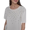 image:imageKARL LAGERFELD Paris Womens Sportswear Sweater Soft White XSmall